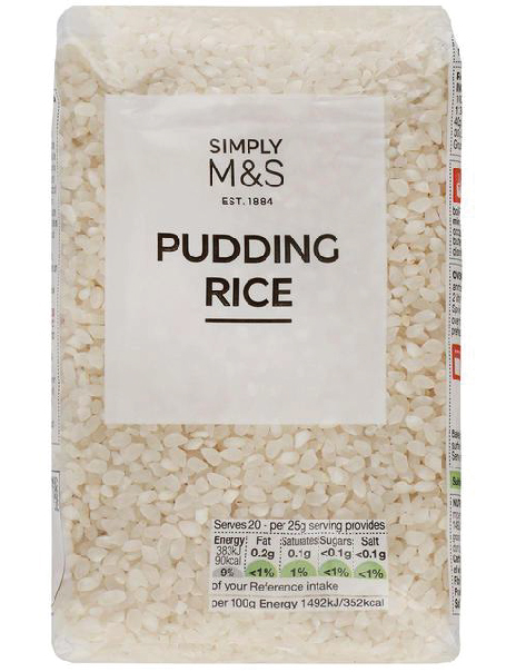  Simply M&S Pudding rice 