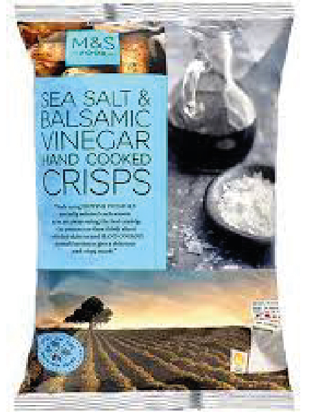 Hand Cooked Salt & Vinegar Crisps
