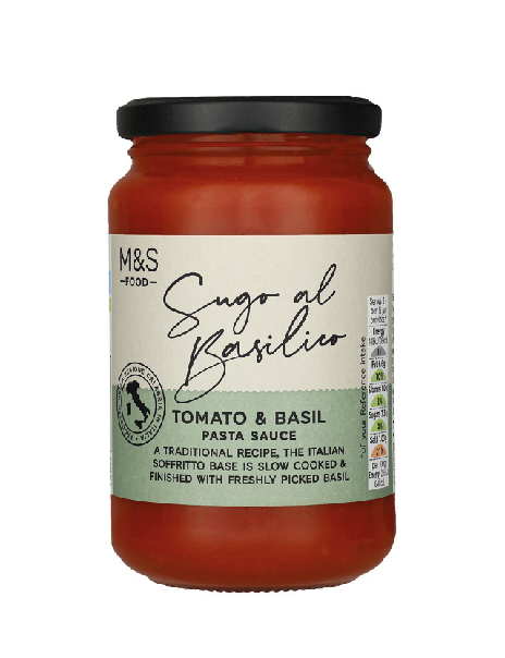 Tomato & Basil Pasta Sauce