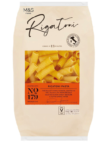 Italian Rigatoni Pasta