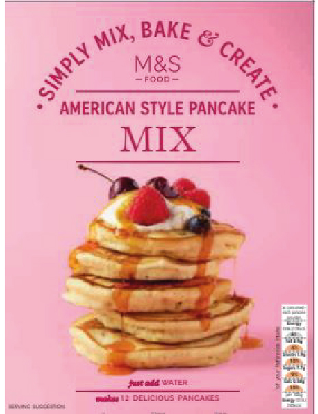 American Pancake Mix - Marks & Spencer Cyprus