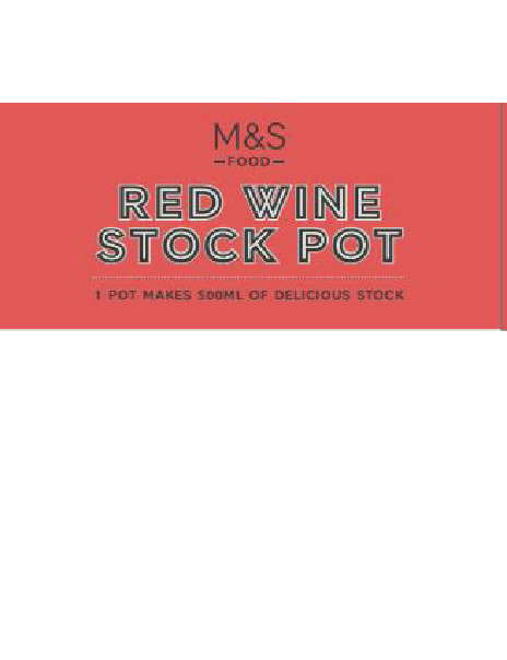 Red Wine Stock Pot