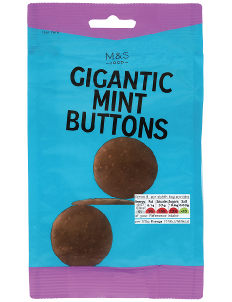 Gigantic Mint Buttons