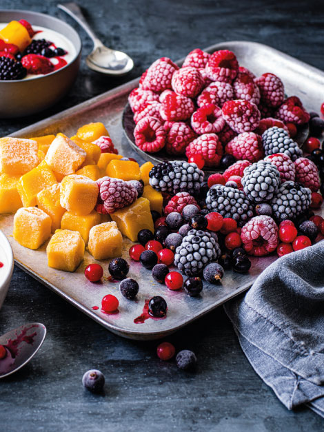 Frozen fruits