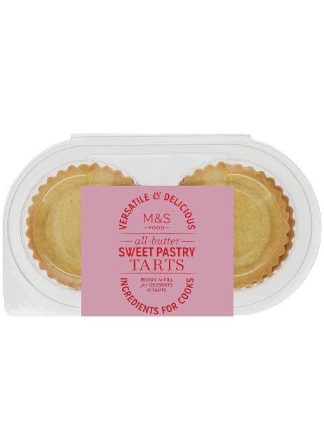  All Butter Sweet Pastry Tartlets 