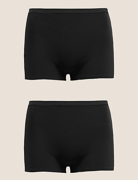 MARKS & SPENCER M&S 2pk Light Control Seamless Shaping Shorts
