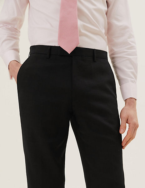 Tailored Fit Italian Linen Miracle™ Trousers