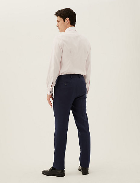 Slim Fit Italian Linen Miracle™ Trousers