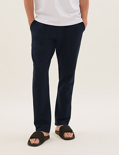Pure Cotton Straight Leg Joggers