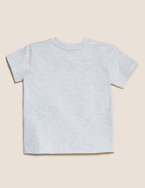 Pure Cotton Pelican Print T-Shirt (0-3 Yrs)