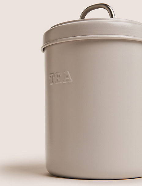 Powder Coated Tea Storage Jar