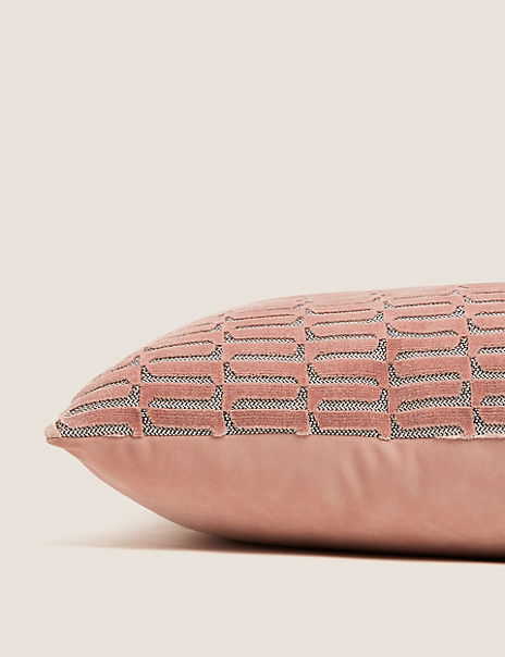 Cut Velvet Jacquard Cushion