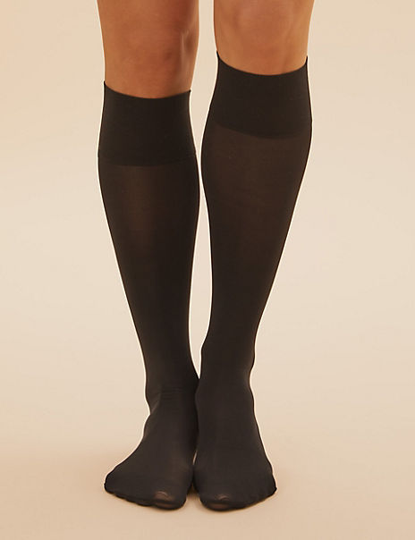 2pk Silky Soft Knee Highs
