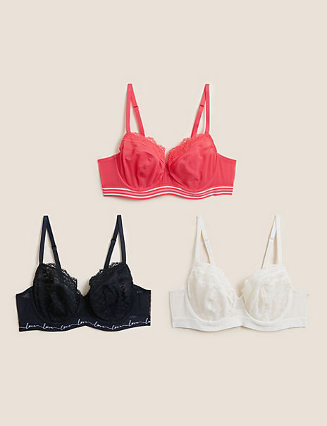 M&S 2-Pack Sports Bras High Impact Underwired Non-Padded Multipack