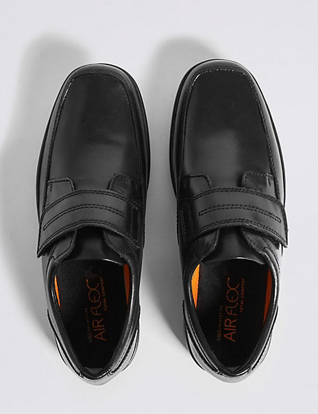 Wide Fit Airflex™ Leather Shoes