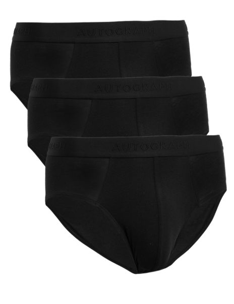 3pk Premium Cotton Blend Briefs