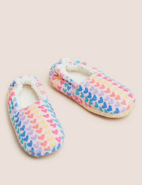 Kids’ Heart Slippers (13 Small – 6 Large)
