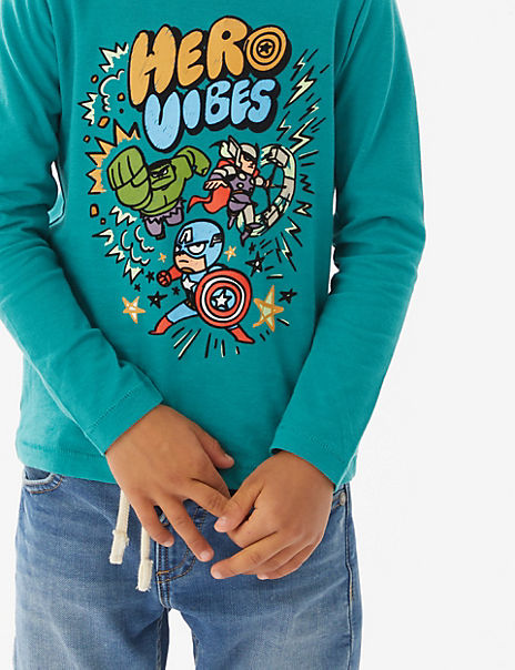 Pure Cotton Marvel™ Top (2-7 Yrs)