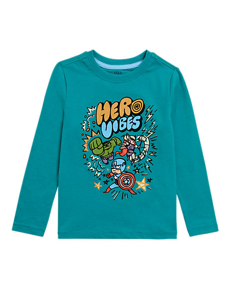 Pure Cotton Marvel™ Top (2-7 Yrs)