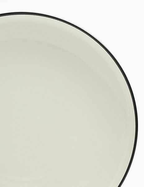 Tribeca Rimmed Dinner Plate