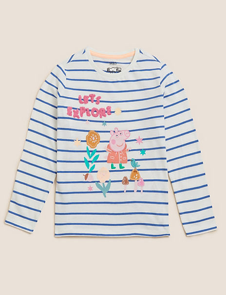 Pure Cotton Peppa Pig™ Top (2-7 Yrs)