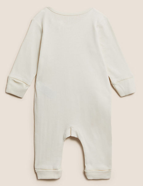 Pure Cotton I Love Mummy Slogan Sleepsuit (7lbs – 12 Mths)
