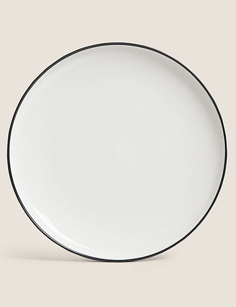 Set of 4 Tribeca Matte Dinner Plates