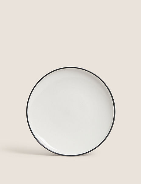 Set of 4 Tribeca Matte Side Plates