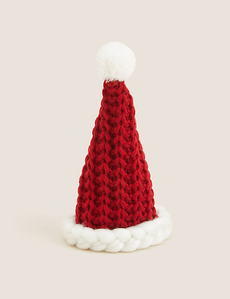 Santa Hat Tree Topper