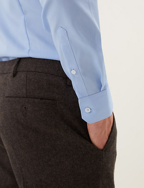 Slim Fit Non Iron Pure Cotton Shirt