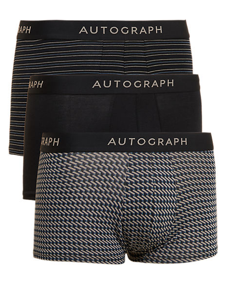 3pk Premium Cotton Assorted Hipsters