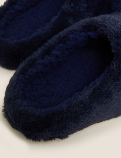 Kids’ Faux Fur Slippers (13 Small – 7 large)