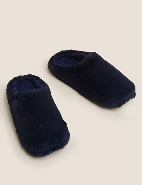 Kids’ Faux Fur Slippers (13 Small – 7 large)
