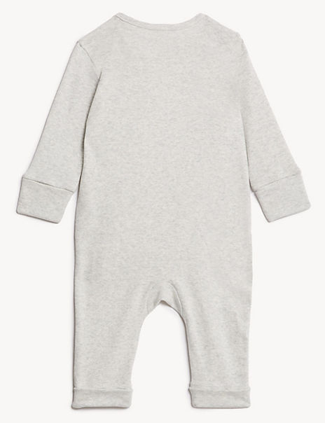 Pure Cotton I Love Daddy Slogan Sleepsuit (7lbs – 12 Mths)