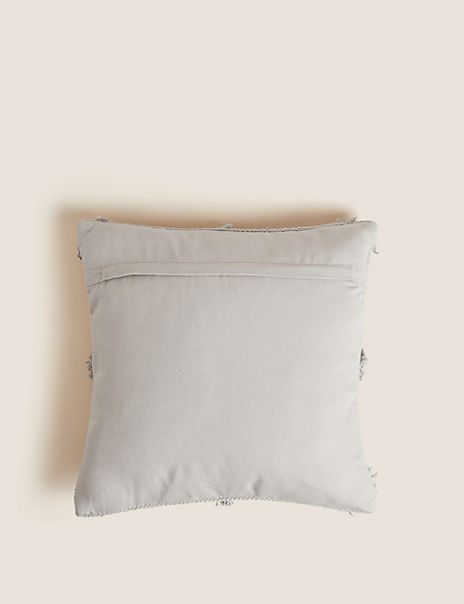Pure Cotton Diamond Tufted Cushion