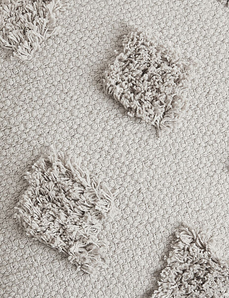 Pure Cotton Diamond Tufted Cushion