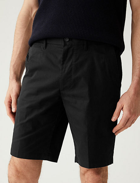 Cotton Rich Super Lightweight Chino Shorts - Marks and Spencer Cyprus