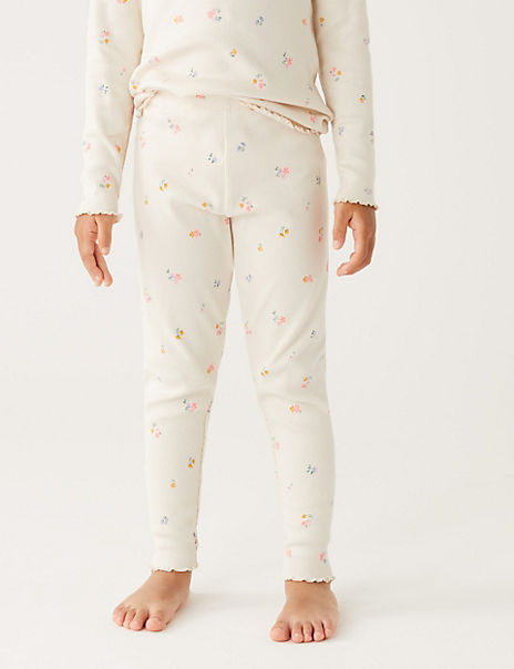 Cotton Rich Floral Pyjamas (1-8 Yrs)