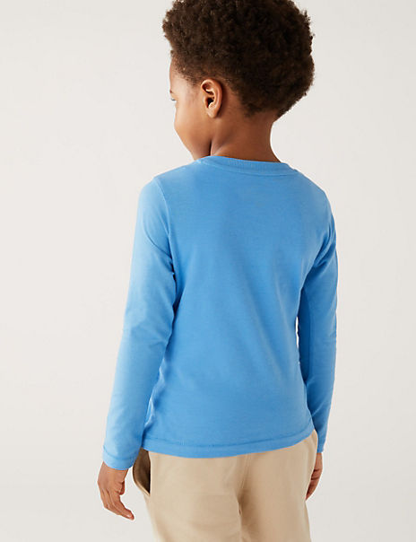 Pure Cotton Super Star Slogan Top (2-8 Yrs)