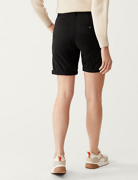 Cotton Rich Tea Dyed Chino Shorts