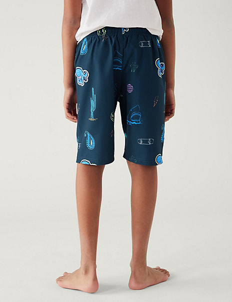 Printed Swim Board Short (6-16 Yrs)