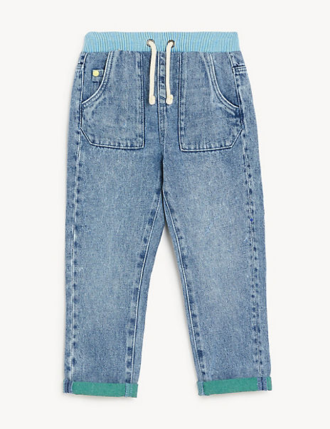 Regular Pure Cotton Jeans (2-8 Yrs)