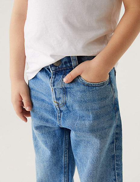 Relaxed Denim Jeans (2-8 Yrs)