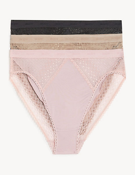 3pk Cotton with Cool Comfort™ Knickers - Marks and Spencer Cyprus
