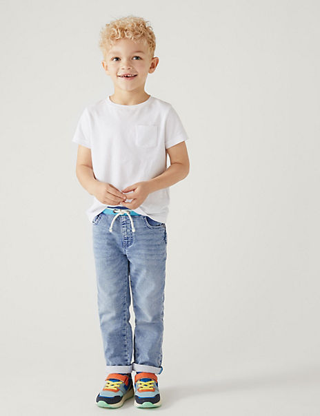 Regular Denim Rainbow Jeans (2-7 Yrs)