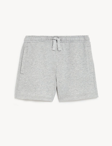 Cotton Rich Plain Shorts (2-8 Yrs)