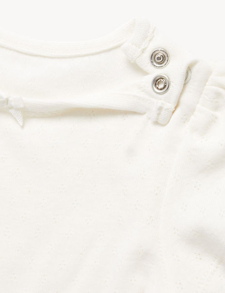 5pk Pure Cotton Bodysuits (0-3 Yrs)