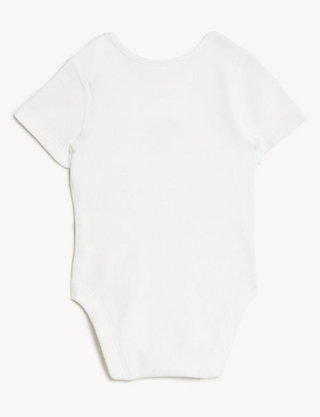7pk Pure Cotton Printed Bodysuits (6½lbs – 3 Yrs)