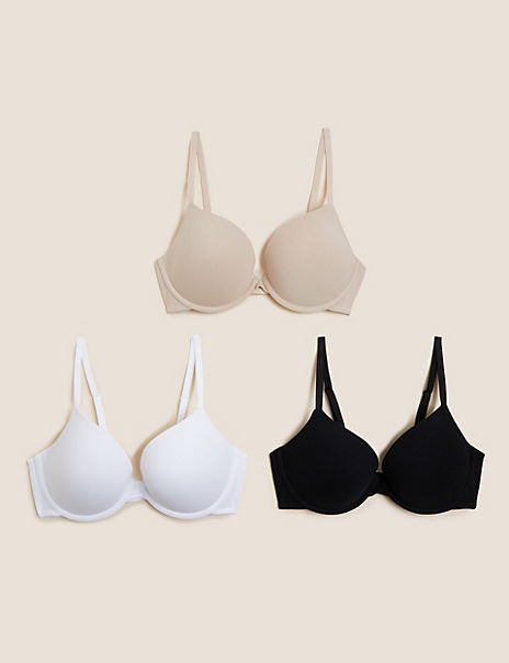 Embrace Embroidered Wired Full Cup Bra A-E, M&S Collection, M&S