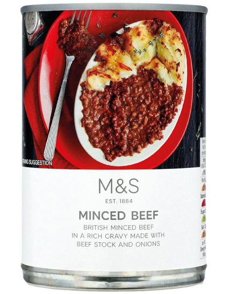  Minced Beef Canned 